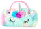 Hifot Peluche Unicorno Custodia Occhiali Rigida Bambini, Unicorn Astuccio Occhiali da Sole per Ragazza