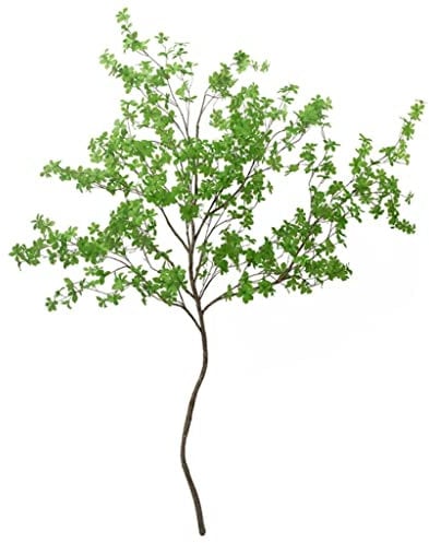 ZAW Künstliche Pflanze Palme, Simulation grüne Pflanzen Topfpflanzen, gefälschte Niederlassungen Indoor Store Startseite Kunstdekoration (Color : Vase-A, Größe : 120CM)