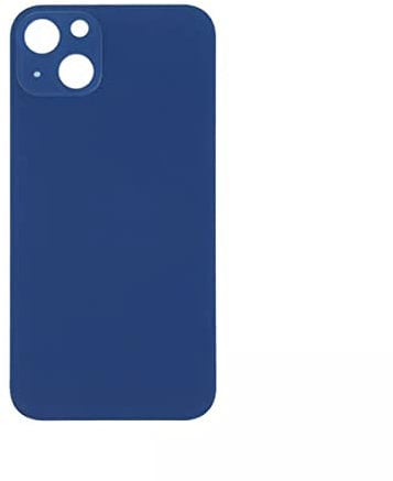 fonefunshop Compatible With iPhone 13 Mini Plain Glass Back In Blue
