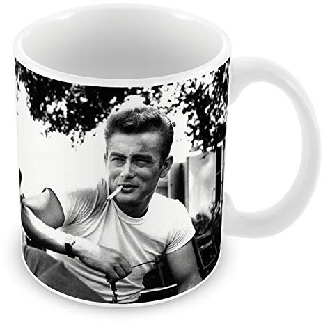 French Unicorn Tasse Star berühmter James Dean Schauspieler Alter Kino Original 19