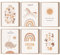 HappyArts® | Kinderzimmer Bilder A4 Poster 6er Set Deko Mädchen Junge Babyzimmer | Regenbogen Alphabet Zahlen ABC Lernposter Tiere Einhorn Wal OHNE RAHMEN …