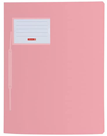 NEU BRUNNEN Schnellhefter FACT!pp DIN A4, aus Kunststoff, Pastell-rosa