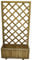 AVANTI TRENDSTORE Iberia - Fiorieria in legno con griglia rettangolare, molto pratico e decorativo, ideale per giardino o balcone. Dimensioni: LAP 75x180x30 cm