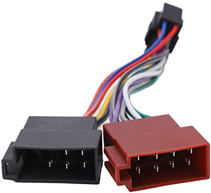 Adaptateur Pour Poste Radio Alpine Ute-72Bt,Radio Alpine,Adaptateur Iso Radio,Clio Faisceau De Câblage Alpine Radio Harnais Accessoires Électronique De Véhicule Iso Câblage Connecteur Adaptateur Prise
