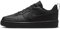 Nike Court Borough Low Recraft GS, Scarpe con Lacci, Black/Black/Black, 40 EU
