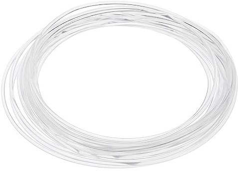 sourcing map MMA Glasfaserkabel 2.5mm 9m Lichtleiter Faser für LED für Haus, Hotel, Transparent