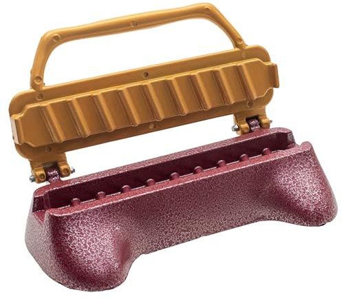 Seabella Kebab Maker de aluminio de, prensa de brocheta antiadherente con revestimiento de teflón de grado alimenticio, forma de carne sin esfuerzo, fácil de limpiar, barbacoa rápida