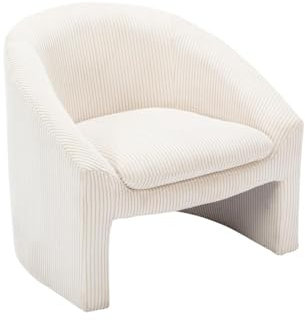 Vente-unique-Sessel - Cord - Cremefarben - OSSANA