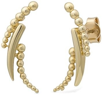 SuzanGold® Euphoria Stecker | Echtgold Ohrstecker für Damen im modernen Design | Nachhaltiger & handgefertigter Schmuck | Einzigartige Eleganz für besondere Momente