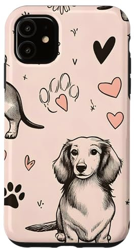 iPhone 11 Beautiful Wiener Dogs Cute Sausage Dogs Dachshund Case