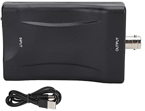 Gsycle Adaptador Coaxial A, Convertidor BNC A Adaptador A Coaxial Convertidor RF A Interfaz Multimedia HD A Adaptador De Vídeo BNC para
