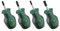 Bosch Set de 4 tournevis courts (compacts pour vissage dans espaces restreints embout magnétique)