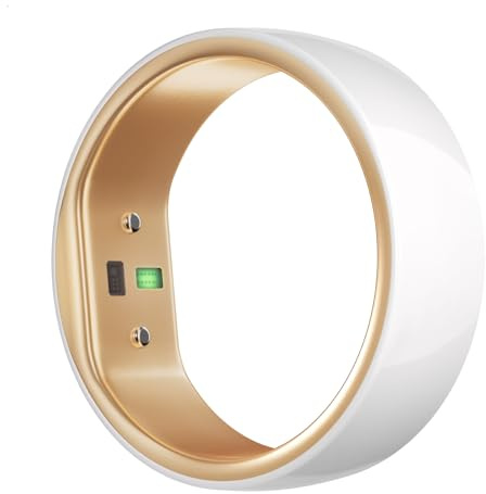 femometer Smart Ring Gen2, Schlaf, Herzfrequenz & Zyklusüberwachung, kostenloses Abonnement, Frauen Gesundheits-Tracker mit BBT Technologie (Größe 7)