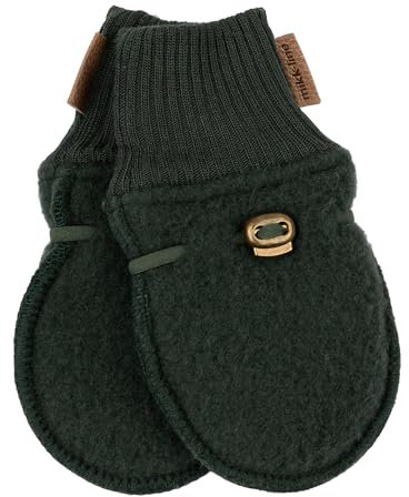 Mikk-line Wollhandschuhe Kinder | Handschuhe Kinder | Größe 50/56 | Wärme Wolle Handschuhe | WollWalk Faustling Für Mädchen Und Jungen