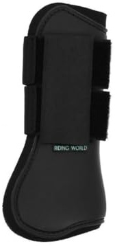 Ekkia Riding World Gamaschen schwarz : Pony | Farbe: schwarz , Größe: Pony