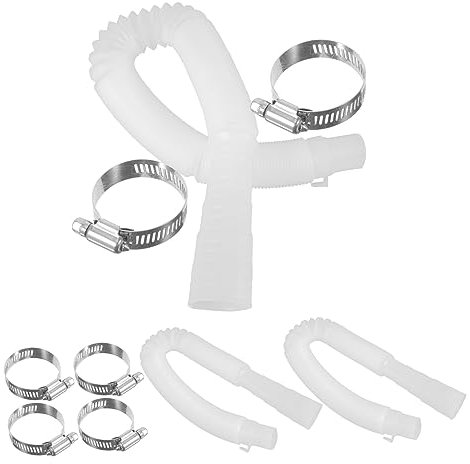 DIKACA Juego De 3 Mangueras De Repuesto Para Filtro De Piscina Mangueras De Suministro Para Piscinas Desmontables Accesorios Para Bomba De Piscina Mangueras De Filtración De Agua