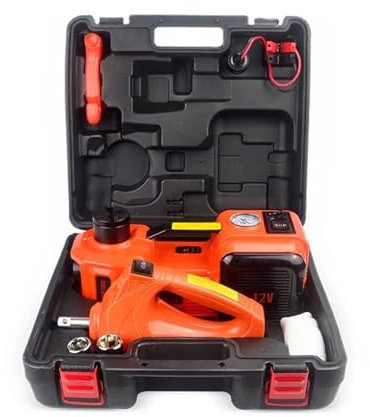 DGOINGPI Floor Jack 5Ton Car Electric Tire Lifting Car Jacks Hydraulic Air Infatable With Impact Wrench And Tire Gauge Air Pump Jack Kit