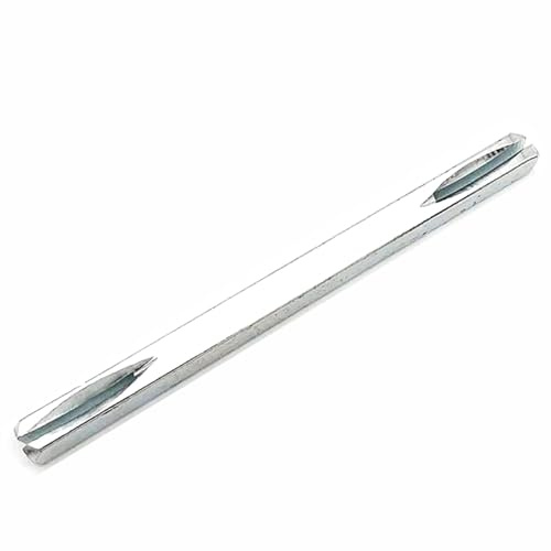 Vierkantstift 8mm x150mm für Türklinke - Drückerstift 8mm für Türgriff, Vierkantschlüssel für Drückergarnitur, Vierkant für Stift Türgriff Türdrücker, für Türschloss Innentür, mit 4 Stk. M6 Schraube