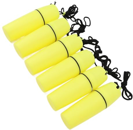 KIMISS Bouteille de Conteneur de Kayak Portable 6 Pièces – Bidon scellé étanche pour la Plongée, la Plongée en Apnée, Le Surf, la Navigation de Plaisance – Léger et Facile à Transporter avec Une