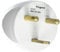 LEGRAND | Adapt.2P+T Pour 1 Fiche Sur Prise 20A, Adaptateur Broche 16A Vers 20A, Avec Éclips De Protection Pour Enfants, Finition Blanc