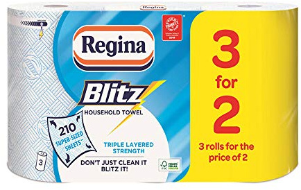 Regina Blitz Kitchen Towel 12 Rolls by Regina Blitz