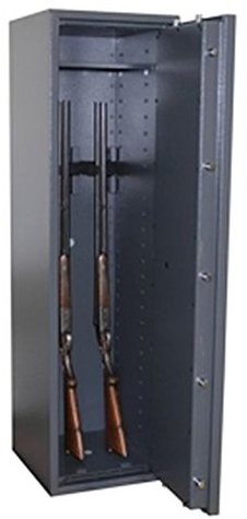 Waffenschrank Waffentresor Gun Safe 0-5 (1400x400x420mm) Klasse 0, 5 Waffenhalter