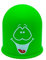 Schutzkappe Anhängerkupplung Geschenkidee Smiley Face/Lachendes Gesicht Grün
