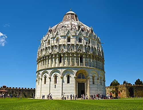 hansepuzzle 41721 - Pisa Puzzle 1000 Teile - Orte-Puzzle mit hochwertiger Aufbewahrung: Kartonbox und wiederverschließbarem Beutel - Format 60 × 46 cm