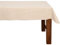FILU Tischdecke 140 x 240 cm Beige/Weiß kariert (Farbe und Größe wählbar) - hochwertig gefertigtes Tischtuch aus 100% Baumwolle
