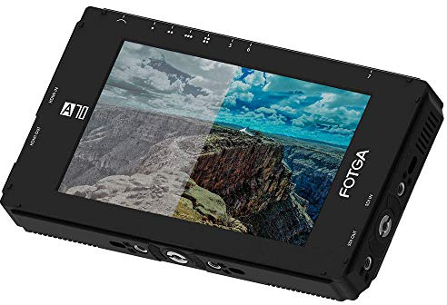 Fotga DP500IIIS A70TLS 7-Inch Touch Screen FHD IPS Video On-Camera Field Monitor,3D LUT, 3G SDI/4K HDMI Input/Output,1920x1080,Dual NP-F NP-F970 F770 Battery Plate for DSLR Mirrorless Cinema Camera