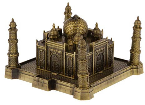 Inzopo Vintage World Berühmte Wahrzeichen Taj Mahal Figur Statue Modell Heimdekoration Geschenk