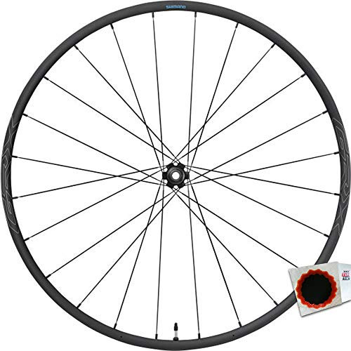 SHIMANO Laufrad 28 WH-RX570 700C Center-Lock Steckachse 12mm 100mm Scheibenbrem