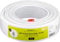 Goobay 49760 - Cavo coassiale satellitare, 90 dB, 25 m, schermatura doppia, HDTV, DVB-T, DVB-S, cavo TV CCS, cavo satellitare, 25 m, colore: Bianco