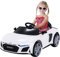 Actionbikes Motors Kinder Elektroauto Audi R8 | Fernbedienung mit First Funktion - Lizenziert - Kinderauto elektrisch - Elektrofahrzeuge - Spielzeugauto - Elektro Auto für Kinder ab 3 Jahre (Weiß)