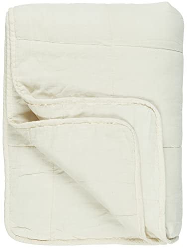 IB Laursen - Tagesdecke, Quilt - Vintage - Baumwolle, Polyester - Farbe: Butter Cream/Creme - 180 x 130 cm