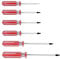 Fongmore Lot de 6 tournevis magnétiques à tête triangulaire 1,8 mm 2,0 mm 2,3 mm 2,7 mm 3,0 mm 4,2 mm Kit d'outils de tournevis pour vis triangulaires pour la fixation de la batterie de jouets