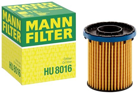 MANN-FILTER, HU 8016 Ölfilter | Für PKW, Hohe Filtrationsleistung, Optimaler Motorschutz, Hochwertige Dichtung, Echte OE-Technologie