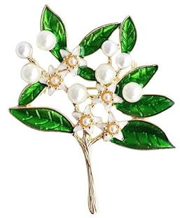 Générique Plante Fleur émail Broche rétro Tulipe Bouquet Fleur Panier Cloche orchidée Rose épinglettes Bijoux de Mariage