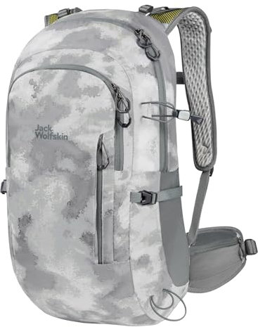 Jack Wolfskin ATHMOS Shape 28 Backpack, Silver All Over, ONE Size