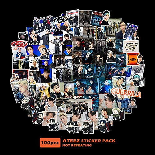 ATEEZ Aufkleber ATEEZ THE WORLD EP.1 MOVEMENT Album Sticker Pack ATEEZ Aufkleber für Fans