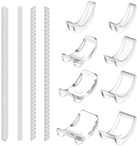 12 Stück Ringgrößenversteller Ringverkleinerer Unsichtbar Ring Size Adjuster Set Unsichtbarer Ringgrößenversteller für lose Ringe, Ringgrößenversteller passend