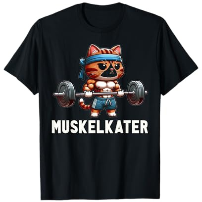 Bodybuilding Tshirt Lustig Muskeln Fitness GYM Training T-Shirt