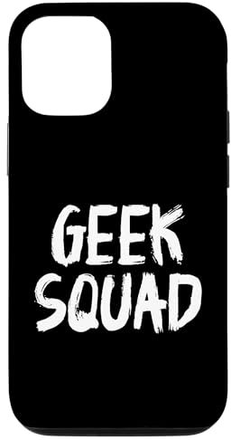 Hülle für iPhone 15 Lustiges Humorvolles Geeky Nerd Geek Squad