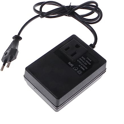 Yssevlon 200W AC 220V a 110V Reducir Transformador Convertir Travel Power Adaptador de Enchufe de la UE