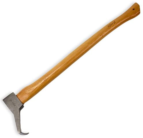 Xforst X-P88 Sappie Sapie, ideale per spostare e raccogliere tronchi di legno e pezzi di legno, manico in frassino da 80 cm e testa robusta da 0,8 kg. Per uso professionale.