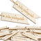 BOFUNX 30 Stücke Holz Geschenkanhänger Frohe Weihnachten Holzanhänger Weihnachtsanhänger Etiketten Holzdeko Streudeko für Weihnachten