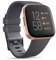 Oumida Bracelet compatible avec Versa 2/Versa/Versa Lite, Sport Silicone Souple Bracelet pour Versa/Versa Lite/Versa 2 (Gris foncé, L)