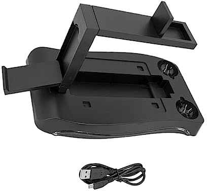Angoily Vr Controller Ladestation Und Ständer Mit Ladefunktion Multifunktionale Ladestation Für Vr Gamepad Kompakter Organizer Konsole Platzsparend Und Einfach Zu Bedienen