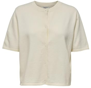 ONLY Damen Onltilda S/S O-Neck Cardigan KNT