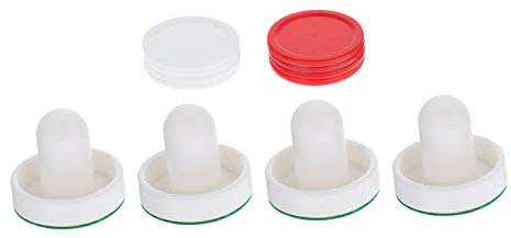 2 Satz Airhockey Schläger aus Kunststoff als Ersatz für Airhockey Tisch